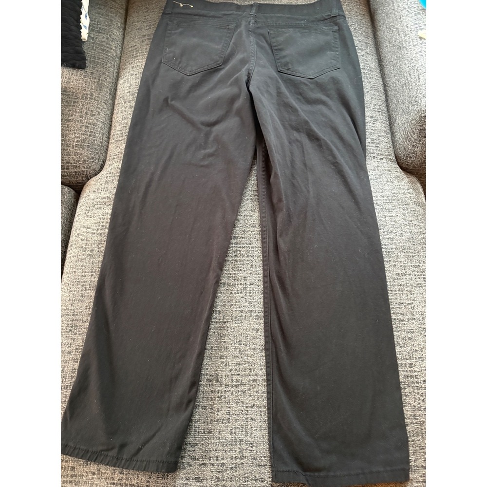 Urban Pipeline Max Flex Black Cotton Spandex Straight‎ Leg Pants Mens Size 34x32